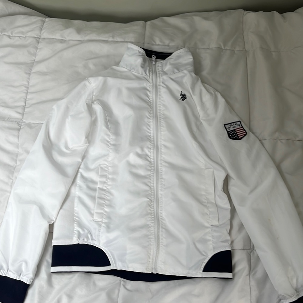 U.S. Polo ASSN. Bomber Jacket Style Windbreaker
